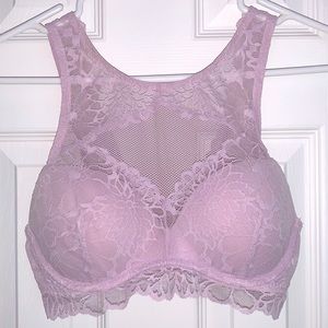 PINK Victoria’s Secret Lace Push-Up Structured Bralette | Women’s Size S